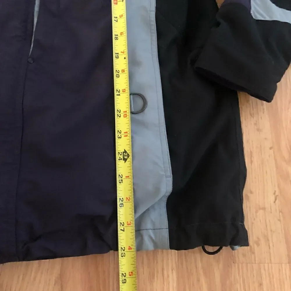 The North Face Mens Jacket L Black/Purple/Gray RN# 61661 CA# 30516
